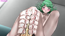 Tatsumaki Footjob (One Punch Man)    [EDW] My Hero Academia Shiozaki Ibara Hen