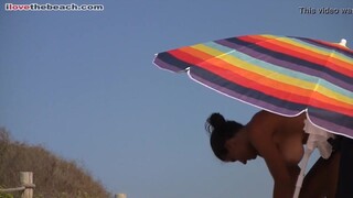 Perfect topless teens at the beach