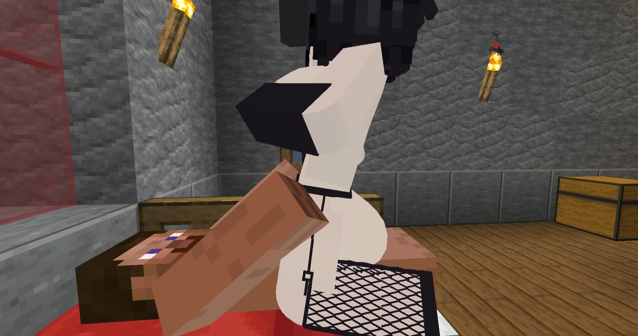 The Jenny Mod Minecraft Lady Dimitrescu and she is horny and wants her good boy to satisfy her