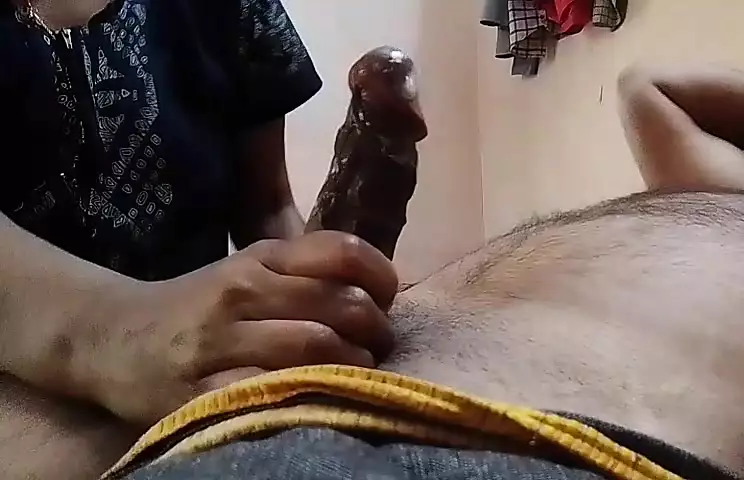 Malayalee Suvarna sucks her husband's cock and drains his milk