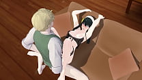 Yor & Loid's couch sex