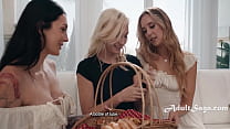 Feasting And Fisting Wives Of Beverly Hills - Charlotte Sins, Millie Morgan, Claire Roos