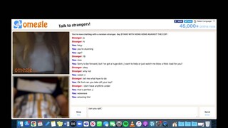 18yo Spits on Small Tits on Omegle