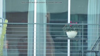 Sexy Blonde Neighbor Window Voyeur 10