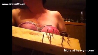 Most Bizarre Titty Torture Ever