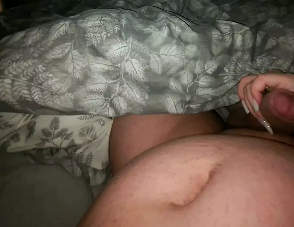 Step mom asked step son let touch his big dick without husband know