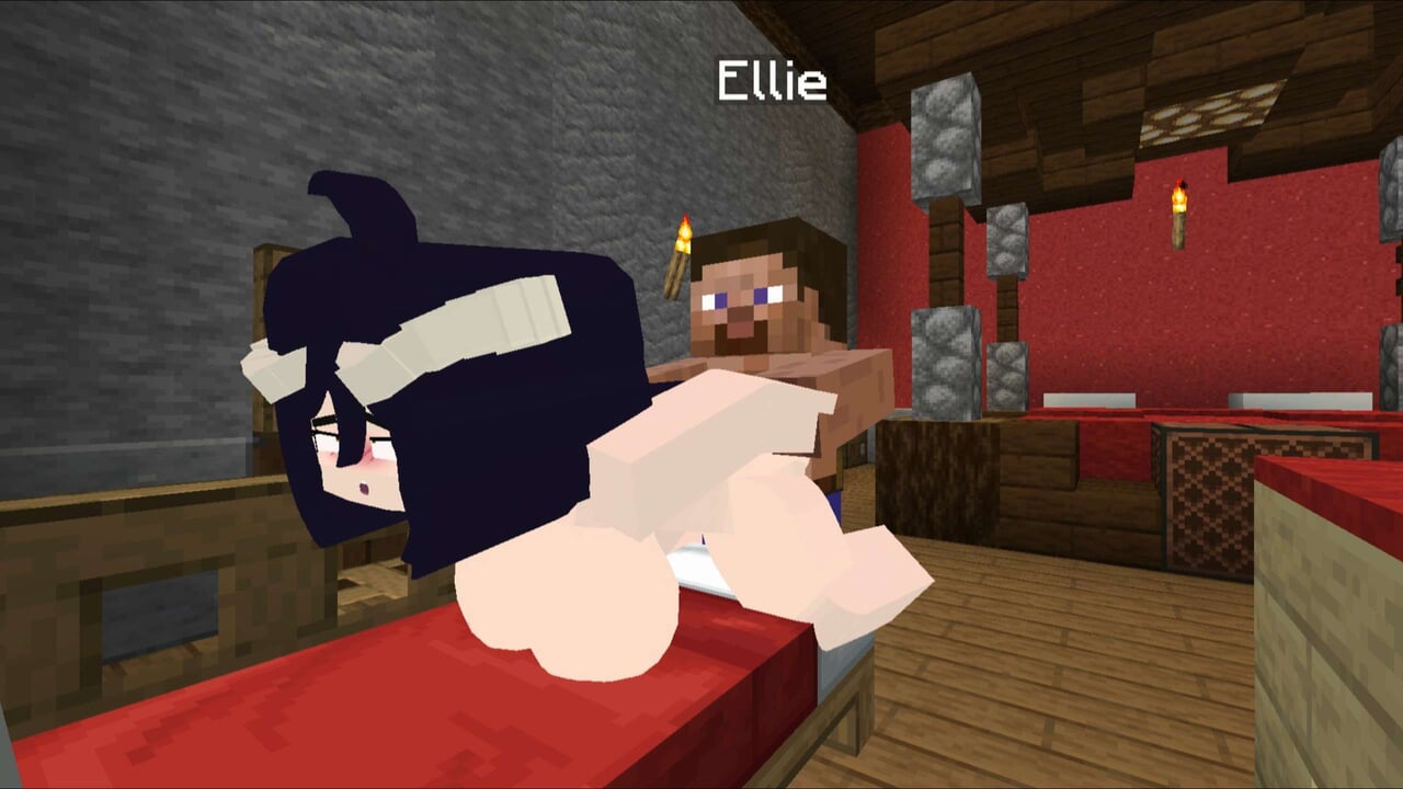 The Jenny Mod Minecraft Albedo from Overlord is horny and ready to suck and her pussy ravaged