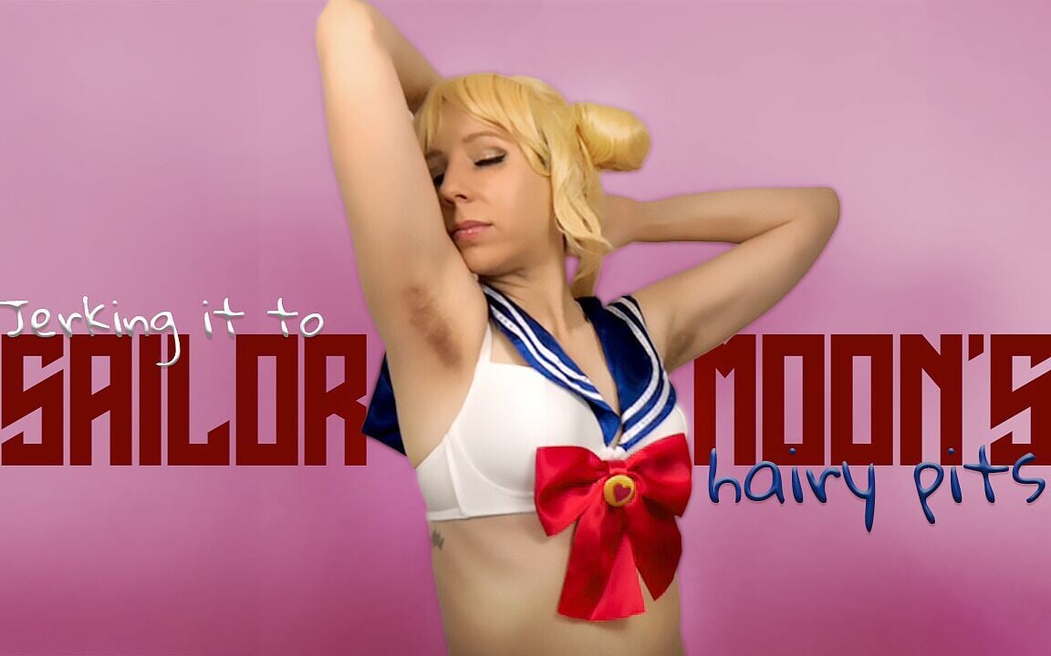 Jerking It to Sailor Moon's Hairy Pits