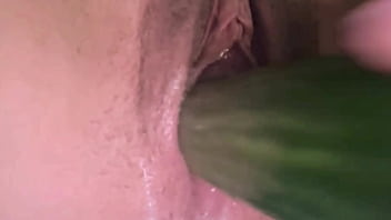 Pussy Fuck Pillow! Kinky Orgasm Solo Young Woman