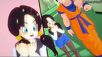 Dragon Ball Zex 2 - Gohan College sex adventures | Full 1Hr Movie on Sheer & PTRN: Fantasyking3