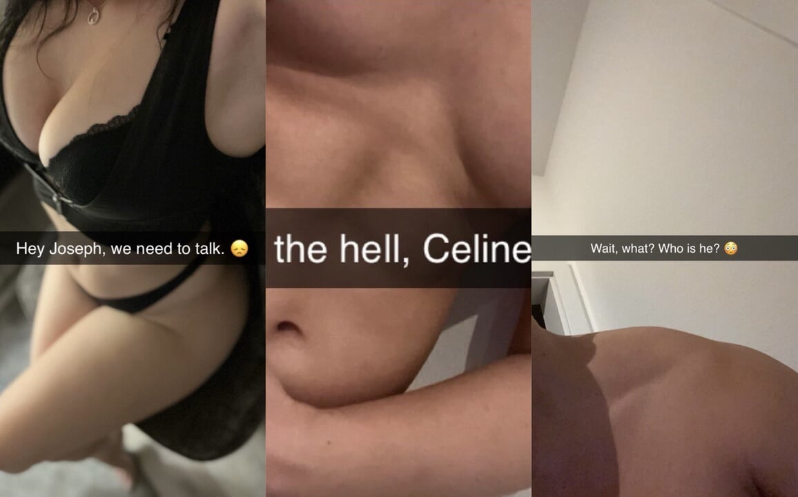 Boyfriend leaves girlfriend after finding out she cheated on him Full Take on Snapchat