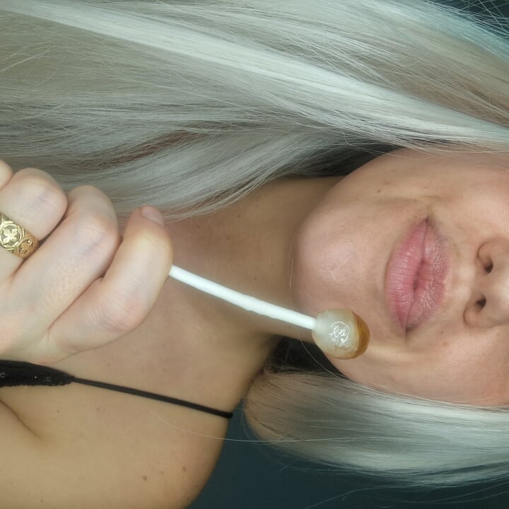 Lollipop Tease: Wanna Trade it for Your Cock?