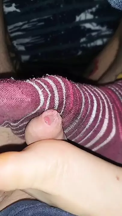 2 weeks worn smelly socks Footjob