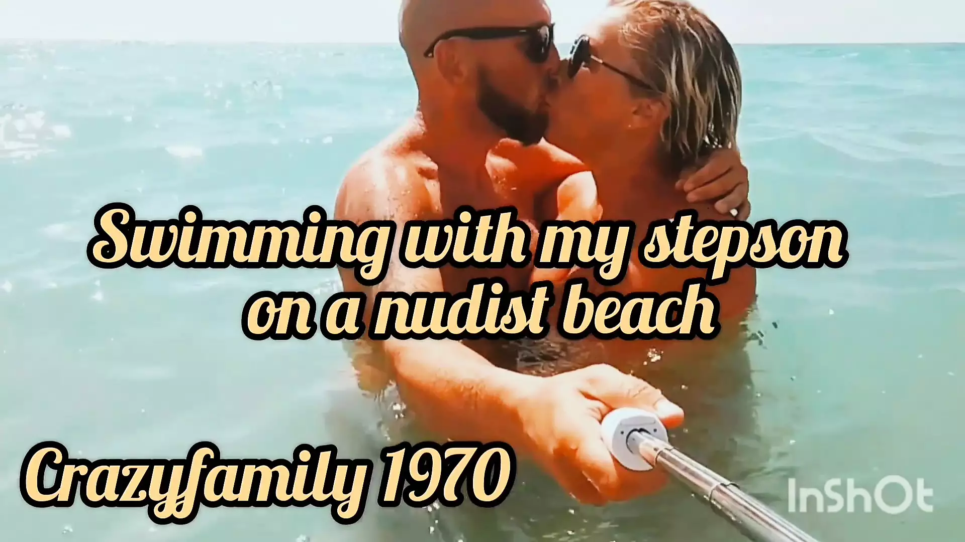 Swimming with stepmom naked in the sea