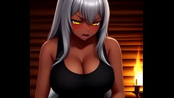 (Animation) Wolfie in heat, Whisper ASMR 6-1 (Japanese, Hentai, AI-generated)