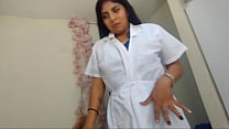 Step in Mexico hospital - sexy nurse sucks my dick