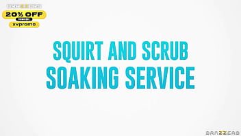 Squirt and Scrub Soaking Service Katie Kush, Misty Meaner / Brazzers/ Enter XVPROMO on official site for discount